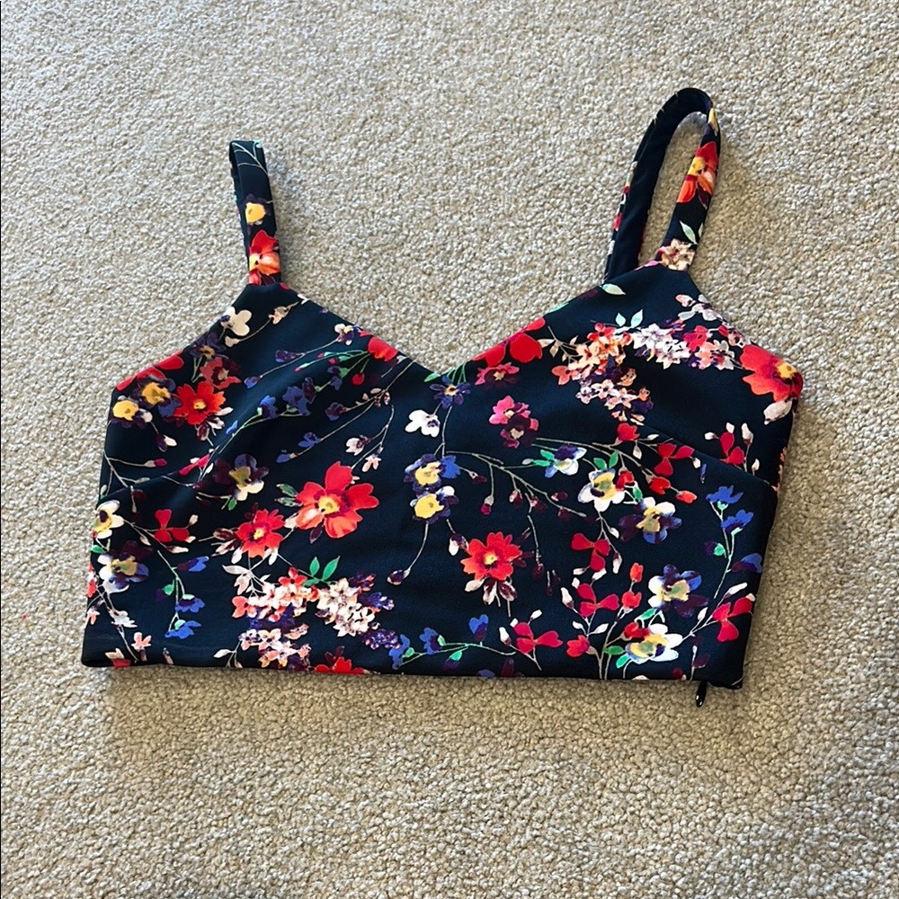 Floral Crop Top